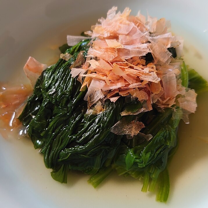定番 ほうれん草のおひたし